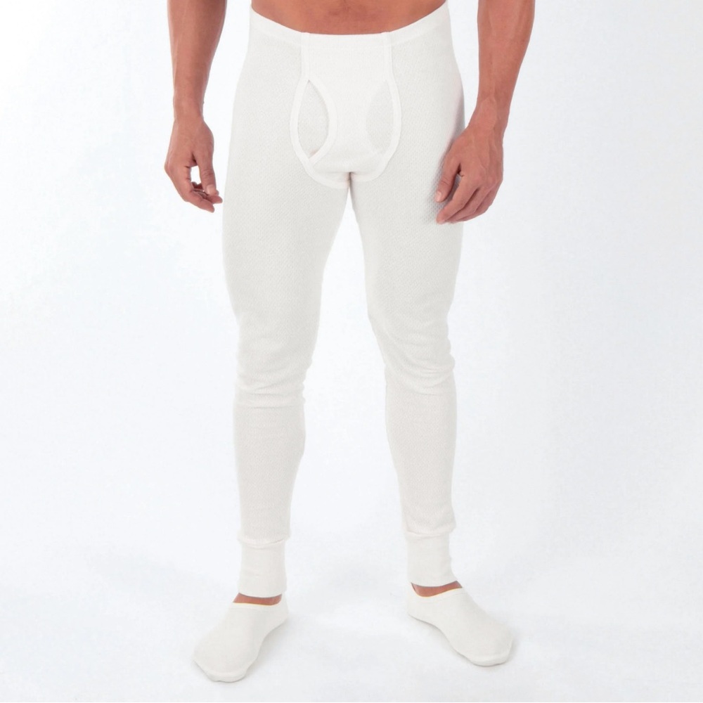 Morgan Mills M Thermal Long Johns - Cream